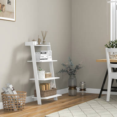 Wayfair white shop ladder bookshelf